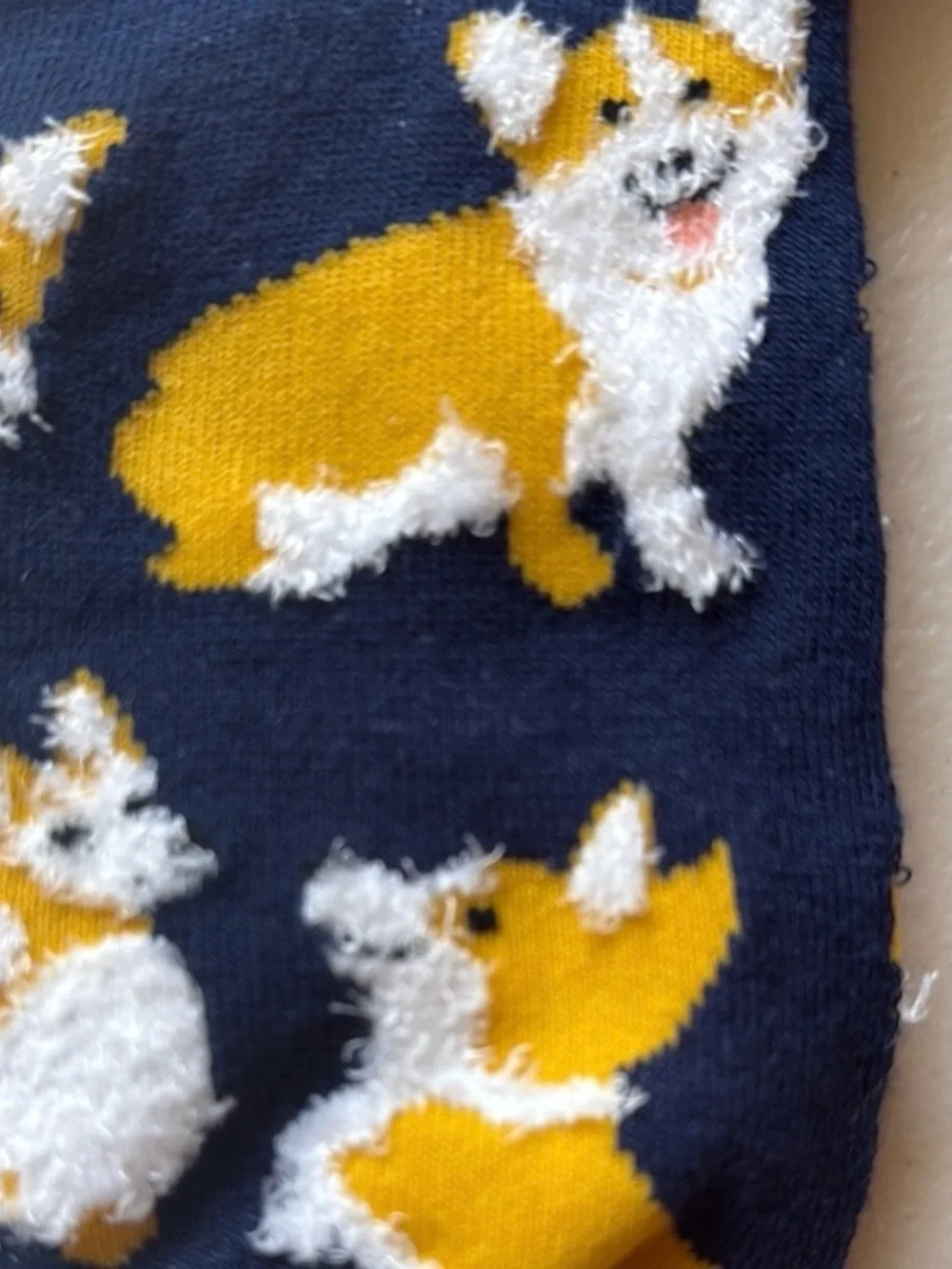 HUE Women's Corgi Pattern Ankle Socks & Scotty Dog Jeans Socks - lot of 2 pair
